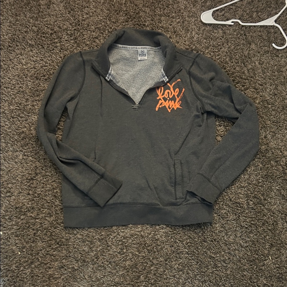 Victoria's Secret Pink Gray Sweatshirt